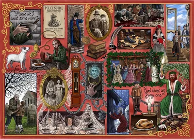 Produktbild von Gibsons Book Club: Charles Dickens (1000)