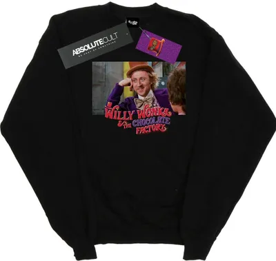 Produktbild von Willy Wonka & The Chocolate Factory - Sweatshirt für Herren BI50478 (S) (Schwarz)