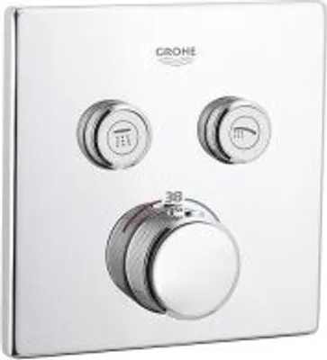 Zdjęcie produktu dla GROHE 29124000, Wanna/prysznic, Zawory obrotowe, Metal, Chrom