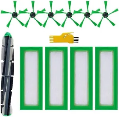 Produktbild von Zubehör für Vorwerk Kobold VR200 VR300 Staubsauger Roboter Bürste Filter Ersatzteile (12 Stück)