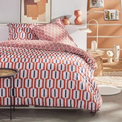Image de Parure de Couette, TODAY Sunshine 17.16, 240x260cm, 2 Personnes, Imprimée, 100% Coton 57 Fils