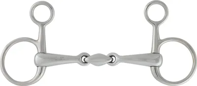Obrázek produktu pro Stübben SteelTec dvojitý lomený snaffle bit 16 mm Sweet Copper Stainless Steel 12,5 cm