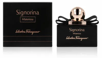 Produktbild von Salvatore Ferragamo Signorina Misteriosa, Frauen, 30 ml, Spray, "ALCOHOL DENAT. (SD ALCOHOL 39-C), PARFUM (FRAGRANCE), AQUA (WATER), LIMONENE, BENZYL SALICYLATE,..., Italien, 1 Stück(e), KI-generiertes Bild