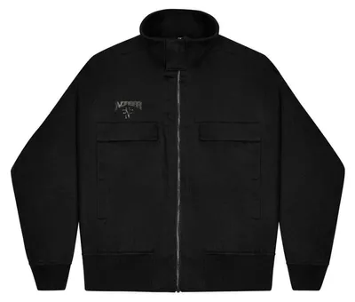 Produktbild von No Fear - Bomberjacke für Herren, Dicke Baumwolle GT29165 (XL) (Schwarz)