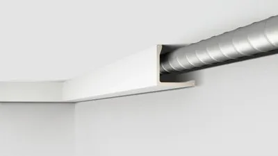 Produktbild von ARSTYL® L5 Eckleiste/Stuckleiste, 1 x 2 m, 200 x 200 mm