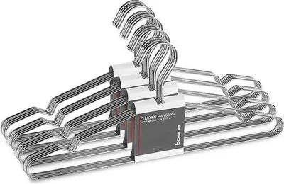 Produktbild von Famanu Kleiderbügel 20 - Metall, rutschfest, platzsparend