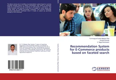 Produktbild von Recommendation System for E-Commerce products based on faceted search