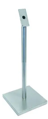 Productafbeelding van Securit standaard 85 mm, set met voet, roestvrij staal