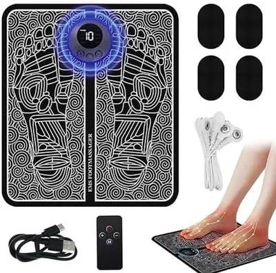 Produktbild von Elektrisches Fußmassagegerät mit EMS-Technologie und 8 Massageprogrammen