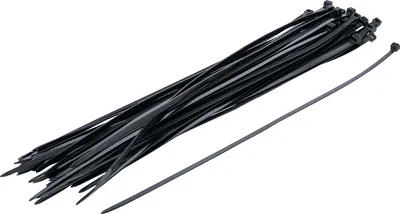 Produktbild von KRAFTMANN 80877 Kabelbinder-Set, 4,5 x 350 mm, 50-tlg.