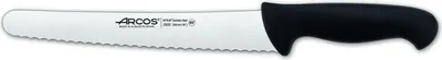 Produktbild von Konditormesser Arcos Farbe - Prof  293225  in Nitrum Edelstahl und ergonomischem schwarzem Polypropylen mango mit 25 cm Klinge, Vitrine