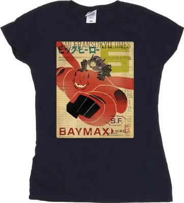 Produktbild von Disney - "Big Hero 6" T-Shirt für Damen BI13049 (XXL) (Marineblau)