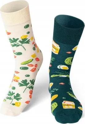 Produktbild von Lange Socken Gemüsesalat 43-46