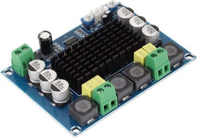 Obrázek produktu pro Digitální zesilovač HIFI, vysoce výkonný zesilovač s dvoukanálovým zesilovačem pro kompletní ochranu domácího zesilovacího zařízení