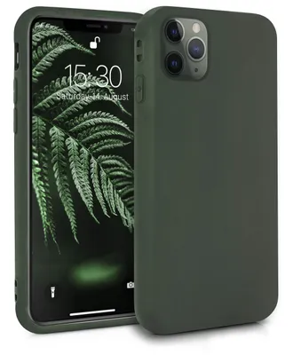 Image de Coque de protection en TPU pour Apple iPhone 11 Pro, couleur vert olive