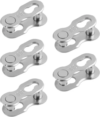 Imagen del producto de Cadenilla para bicicleta, de 10 velocidades, acero, con 10 eslabones, para bicicletas de carretera, mountain bike y bicicletas de trekking