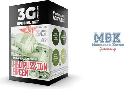 Produktbild von AK Interactive S.L. AK-11639 MODULATION 4BO RUSSIAN GREEN (3rd Generation)