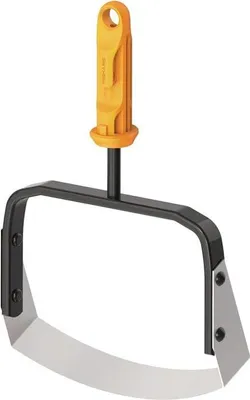 Produktbild von Fiskars OneClick Jäter aus Borstahl, 155 mm Arbeitsbreite, zum Unkrautjäten und Lockern