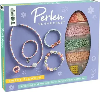 Obrázok produktu pre Súprava perlových šperkov - Sweet Flowers