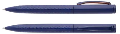 Produktbild von MPM-Quality Kugelschreiber Calliope Metall Dunkelblau blaue Mine
