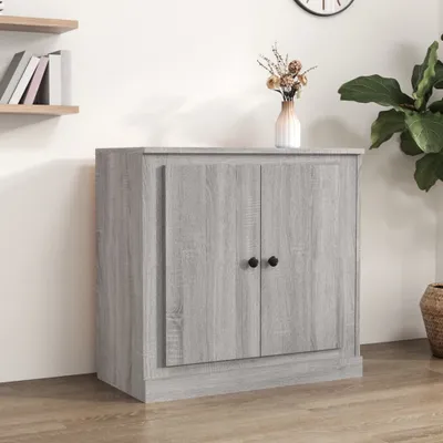Produktbild von Sideboard Grau Sonoma 70x35,5x67,5 cm Holzwerkstoff , Kommoden Design 2024