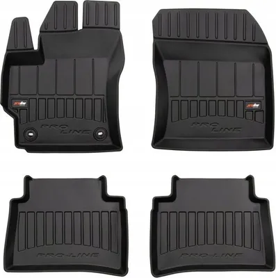 Immagine prodotto di Toyota Corolla Tappetini in gomma 3D dal 2018 - Set da 4 pezzi.