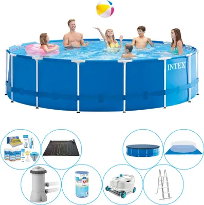 Zdjęcie produktu dla Basen Combi Deal - Intex Metal Frame Round 457x122 cm