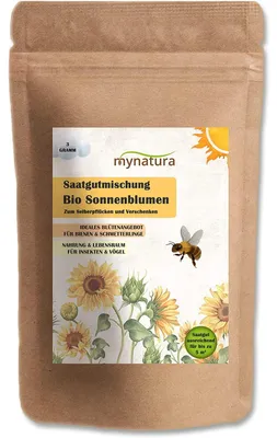 Produktbild von Mynatura  Sonnenblumen Saatgutmischung - 3g