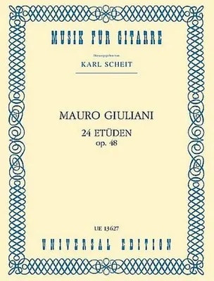 Produktbild von Giuliani, M: 24 Etüden