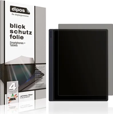 Produktbild von Blickschutzfolie für Boox GO 10.3 ePaper matt Schutzfolie Folie Display Schutz dipos
