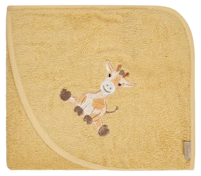 Produktbild von Sterntaler Kapuzenbadetuch 80x80 cm GIRAFFE Kaya