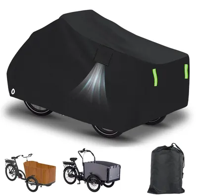 Image de Housse de protection imperméable pour vélo, dimensions : 225 x 105 x 100 cm