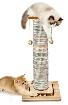 Productafbeelding van Kratzboom, 78 cm hoog - Met plateaus voor grote katten