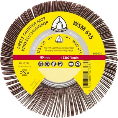 Produktbild von Klingspor Fächerscheibe Sm611 150Mm X 50Mm Gr. 60