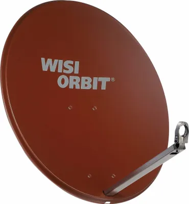 Produktbild von WISI Sat-Offsetantenne 80cm OA38I Aluminium rotbraun