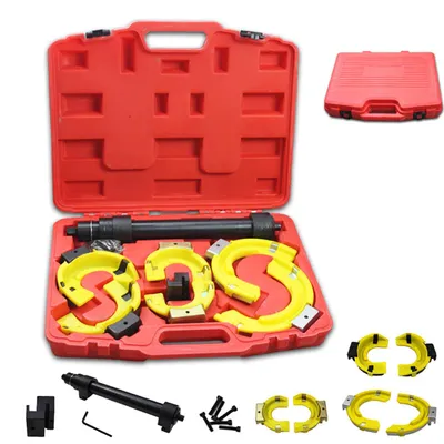 Produktbild von Ikodm Federspanner Federbeinspanner für MC Pherson Universal 1050 kg Federbeinsystem Tieferlegung Federbein Spring Auto Werkzeug