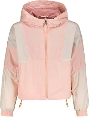 Produktbild von Garcia Mädchen Übergangsjacke Peach-Beige mit Kapuze und Reißverschluss leicht