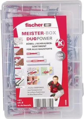 Produktbild von Fischer Meister-Box DUOPOWER kurz/lang+S Dübel 540299 1 St. (540299)