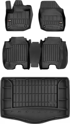 Produktbild von SET 3D Gummi-Fußmatten Honda Civic 9 Hatchback 2011-2016 d