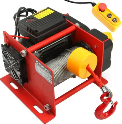Obrázek produktu pro MAR-POL Elektrický lanový naviják, 300/600 kg, 30 m, 230 V - M80785