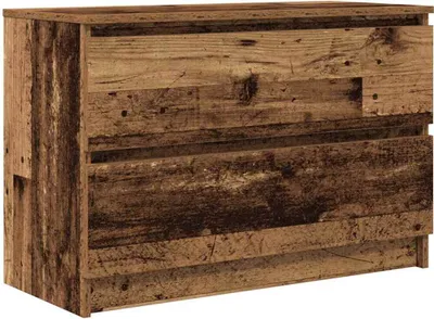 Obrázek produktu pro vidaXL TV skříňka vzhled starého dřeva 80x35x54 cm materiál na bázi dřeva