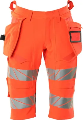 Produktbild von MASCOT 19349-711-222-C46, Shorts, Mann, Rot, C46, 780 mm, Elasthan, Polyester