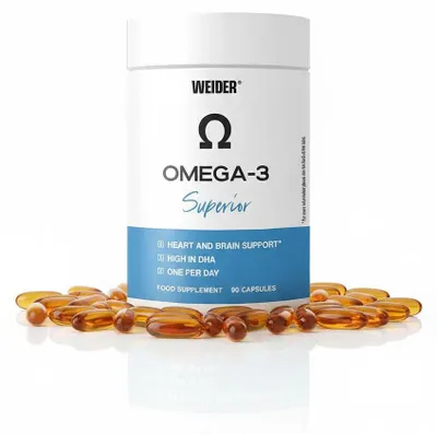 Produktbild von Weider Omega-3 Caps - Dose ab 90 Kapseln