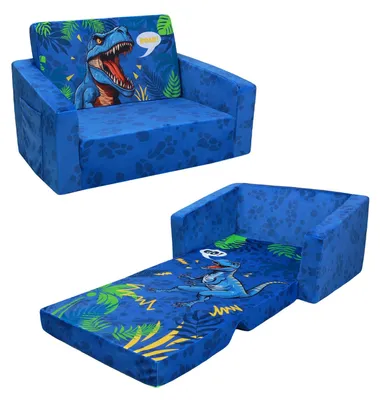 Kinderbank 2-in-1 Klappstuhl mit Tasche, Dinosaurier