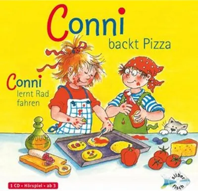 Produktbild von Schneider, Liane : Conni backt Pizza / Conni lernt Rad Fahren, 1 Audio-CD: 1 CD (Meine Freundin Conni - ab 3: Conni ab 3)