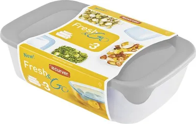 Obrázek produktu pro Set dóz 0,5l+1,0l+2,0l mix barev