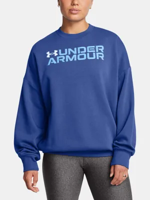 Immagine prodotto di Under Armour Rival Fleece Wordmarkos Crew - blu tech, Größe:S