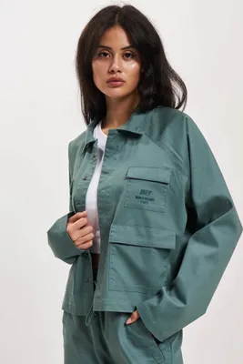 Produktbild von DEF - Damen Worky Jacke - GREEN - S