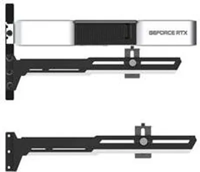 Obrázok produktu pre 1stCOOL GPU Holder - držiak VGA kovový nastaviteľný čierny