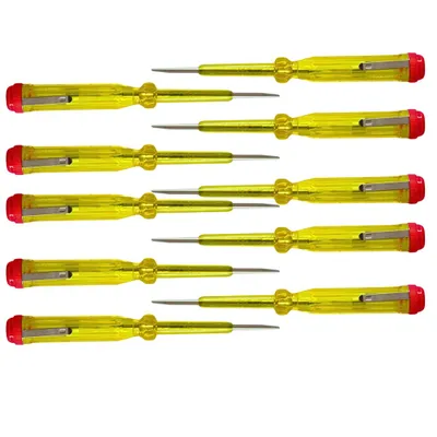 Produktbild von Stromprüfer Set 100–500V Phasenprüfer Spannungsprüfer Schraubendreher Stromtester mit Leuchtanzeige